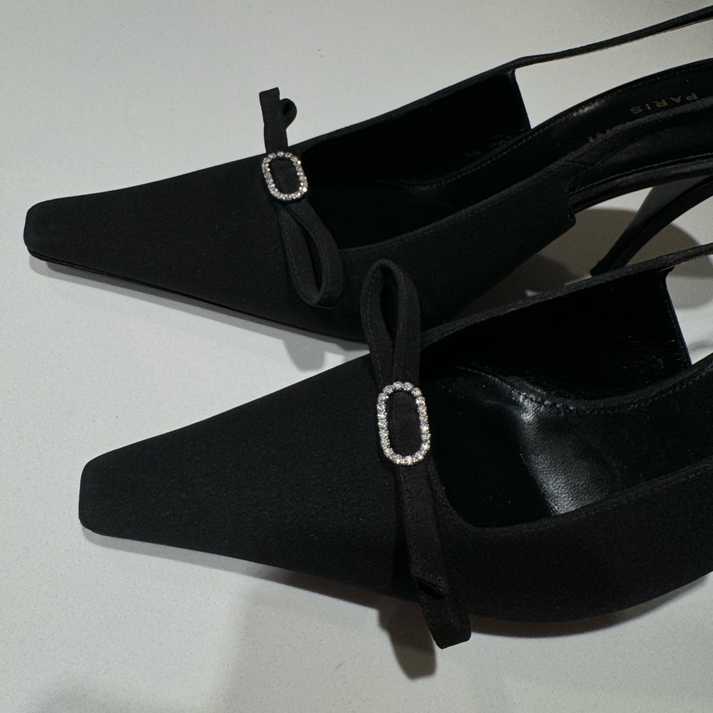 Saint Laurent heels. Size US 6 or EU 36. Perfect condition. Wore 3 times. - Picture 2 of 8